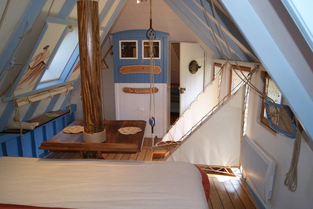 Unique Et Insolite, Chambre Privee - La Caloge De Kastell Dinn Крозон Екстер'єр фото